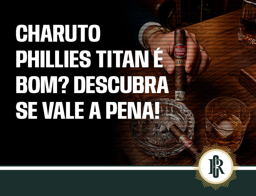 Avaliação do charuto Phillies Titan em ambiente sofisticado