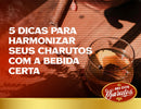Dicas para harmonizar charutos e bebidas