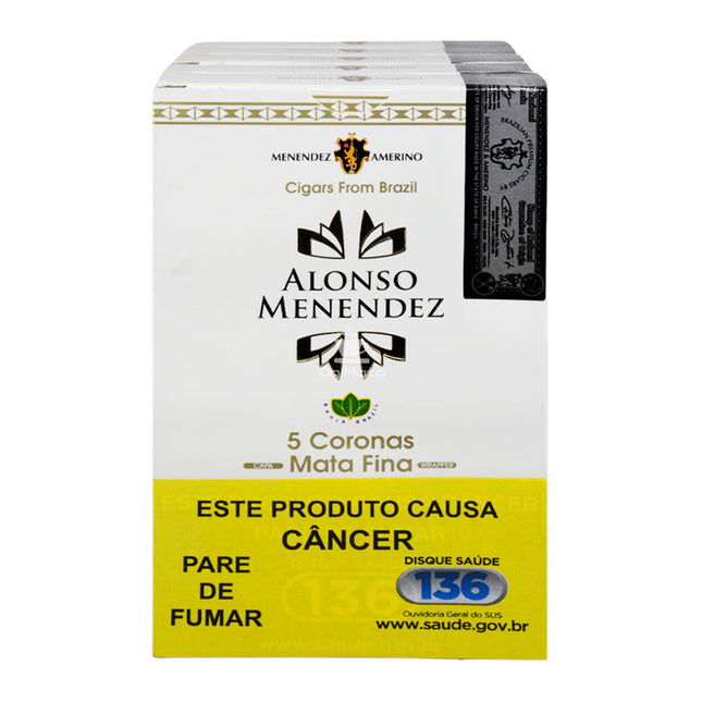 Caixa de Charuto Alonso Menendez Corona Mata Fina
