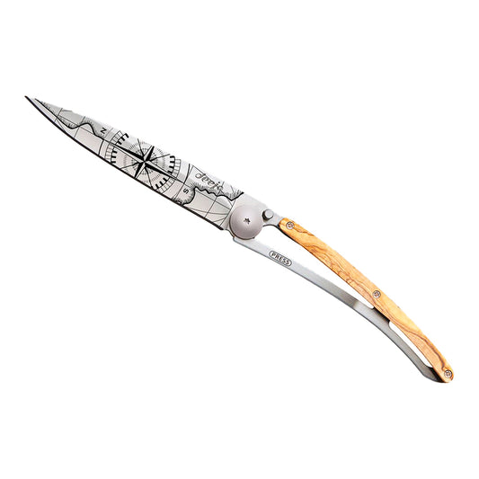 Canivete Deejo 37g Olive Wood