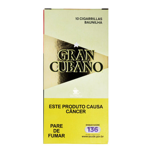 Caixa de Cigarrilha Gran Cubano Baunilha