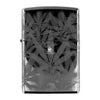Isqueiro Zippo Black Polished Cannabis 48924