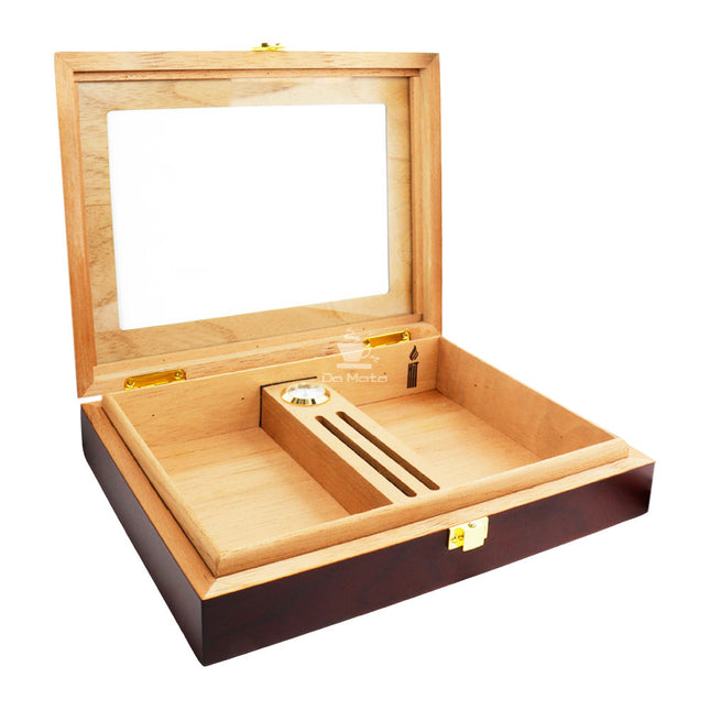 Caixa de Umidora Hit Cerejeira Para Charutos