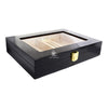 Caixa Umidora de Madeira Hit Black com Alto Brilho