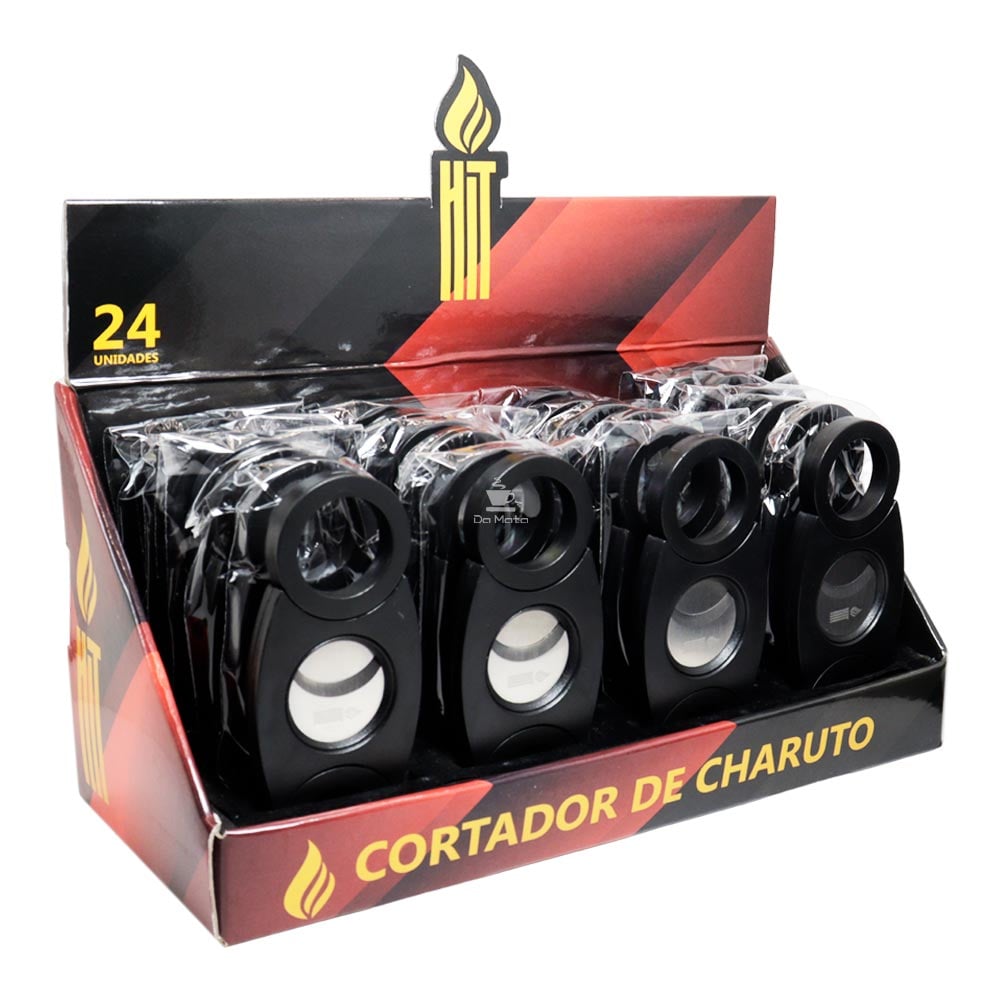 Caixa de Cortador de Charuto Hit Premium Redondo