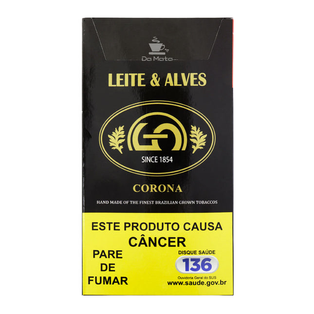 Charuto Leite & Alves Short Filler Besuki Corona C/ 5un