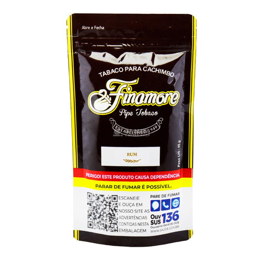 Caixa de Fumo Finamore Para Cachimbo Rum