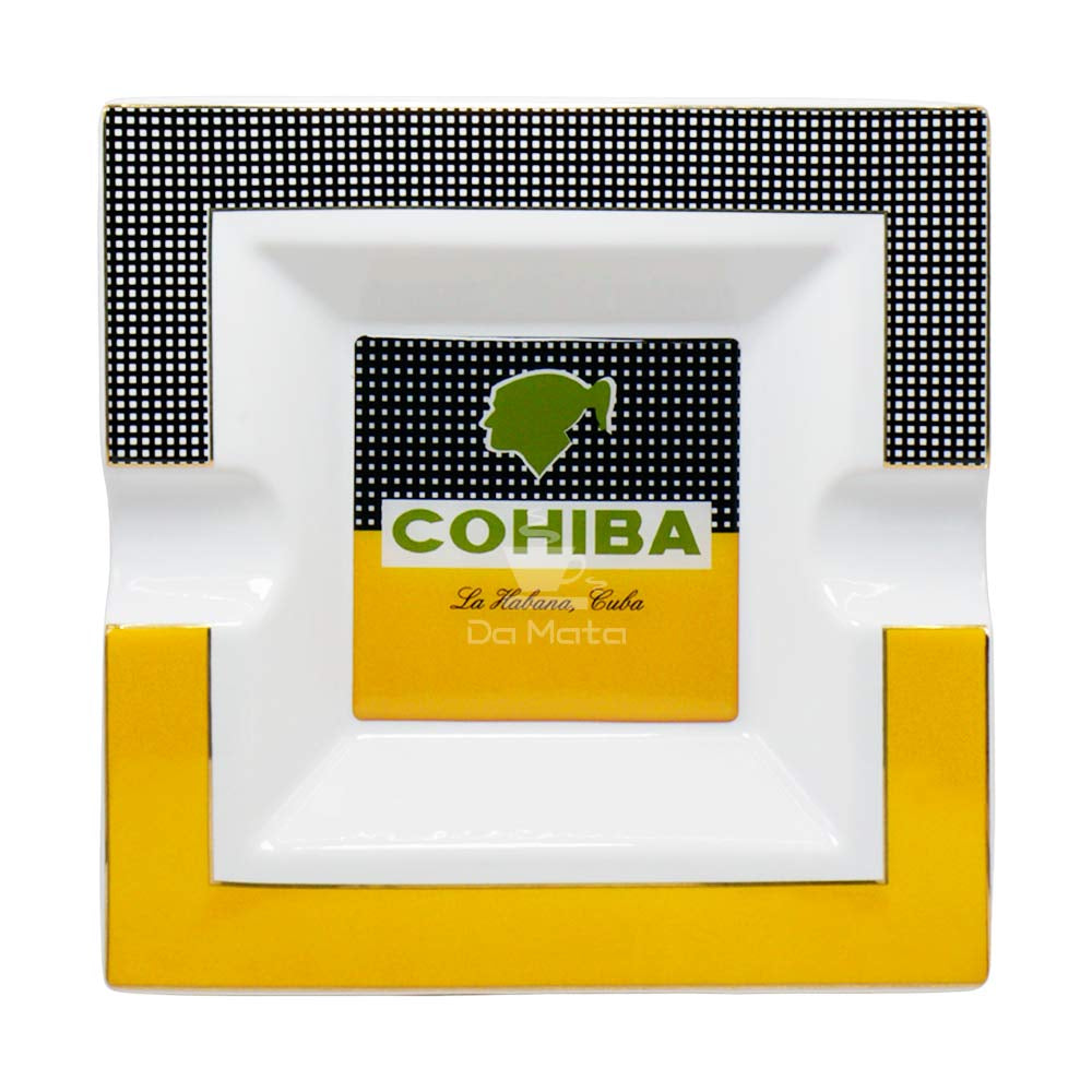 Cinzeiro de Porcelana Cohiba Colorido