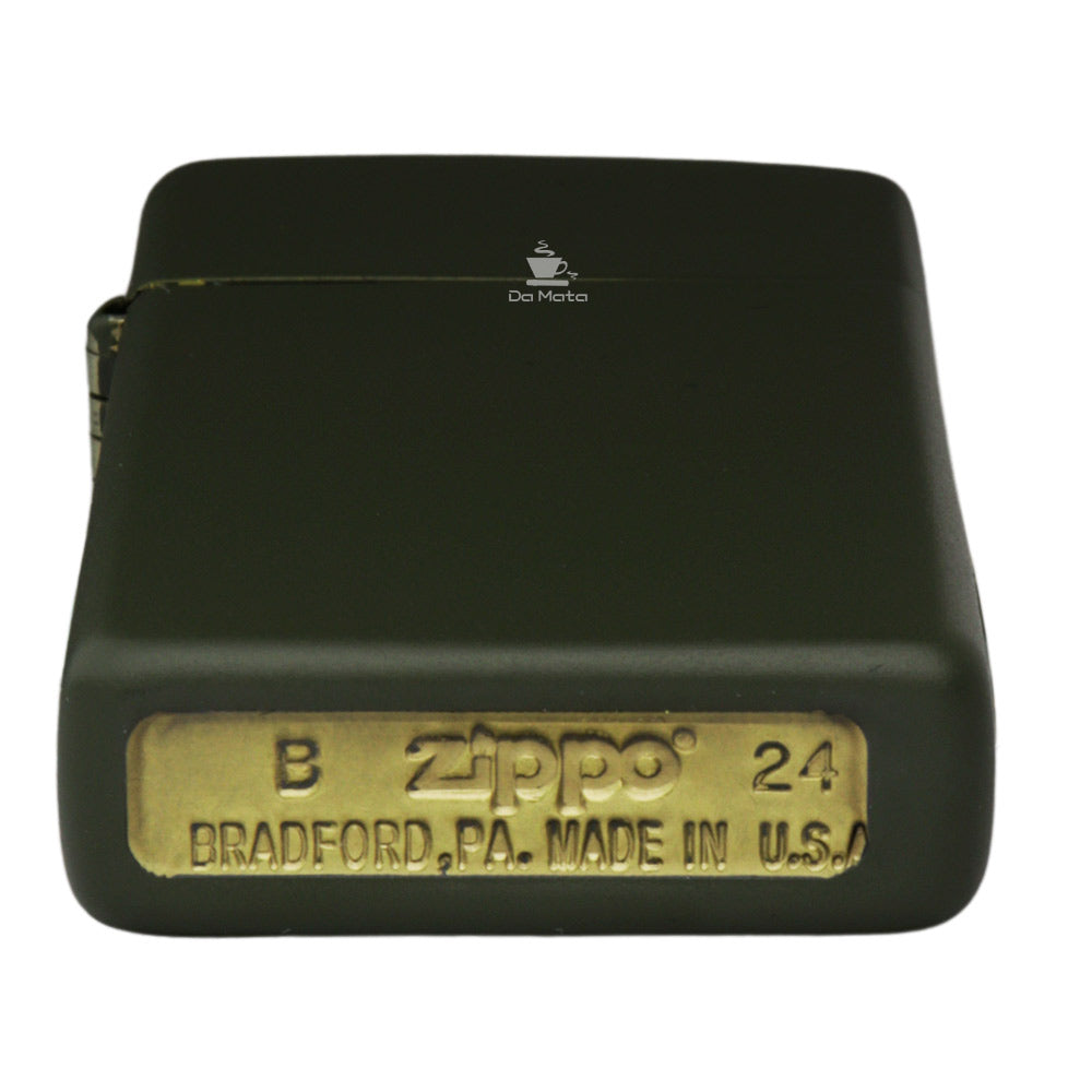 Isqueiro Zippo Slim Green Matte 1627