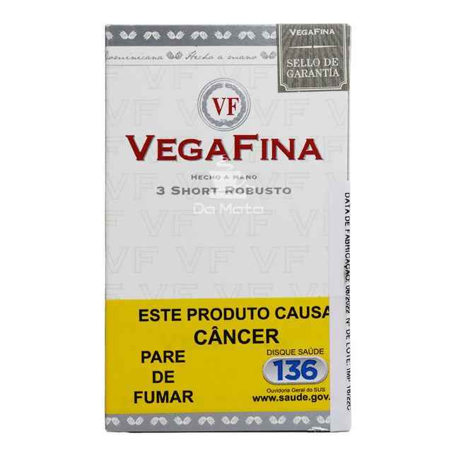 Petaca Vegafina C/ 3 Short Robusto