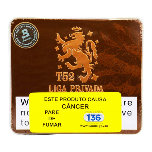 Caixa de Charuto Drew Estate Liga Privada T52 Coronets