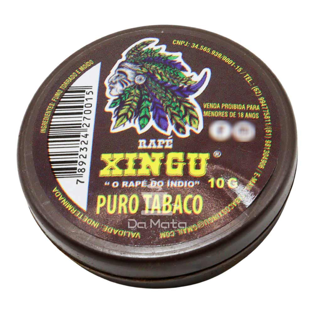 Caixa de Rapé Xingu Puro TBC