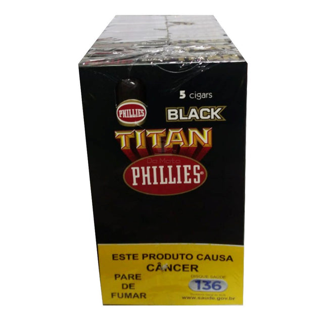 Caixa Charuto Phillies Titan Black 10 un