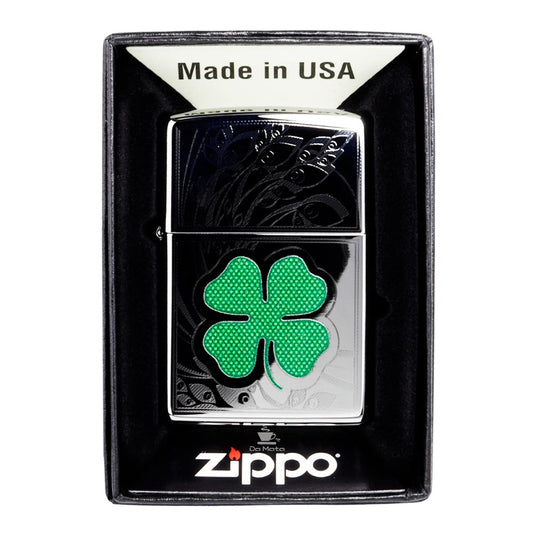 Isqueiro Zippo Trevo 4 Folhas 24699