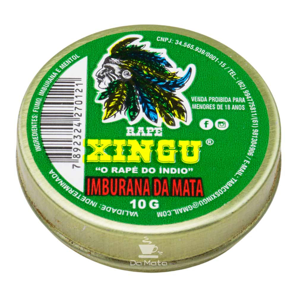 Caixa de Rapé Xingu Imburana Da Mata