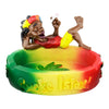 Cinzeiro de Resina Reggae Smoke Island