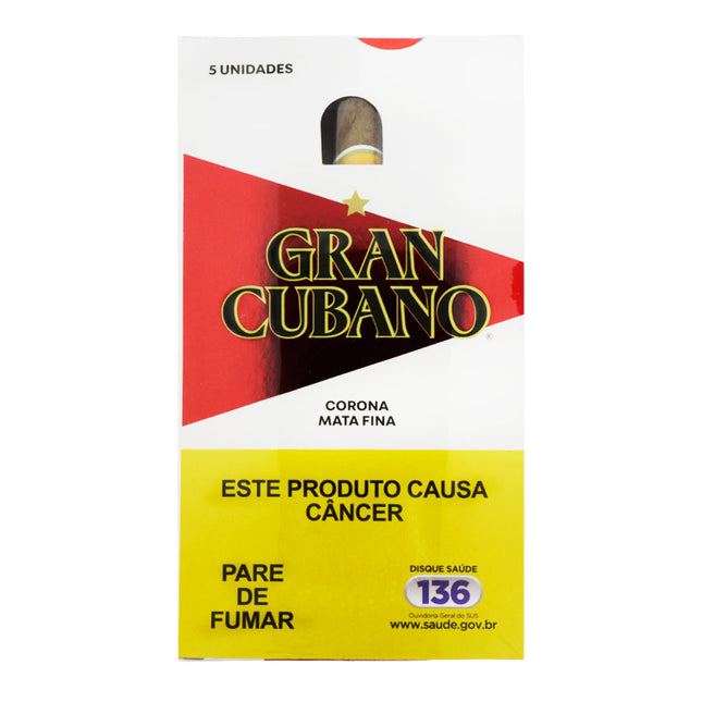 Caixa de Charuto Gran Cubano Mata Fina Tradicional