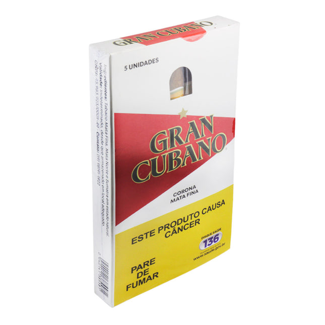 Caixa de Charuto Gran Cubano Mata Fina Tradicional