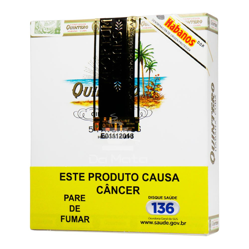 Caixa de Charuto Quintero c/ 5 unid
