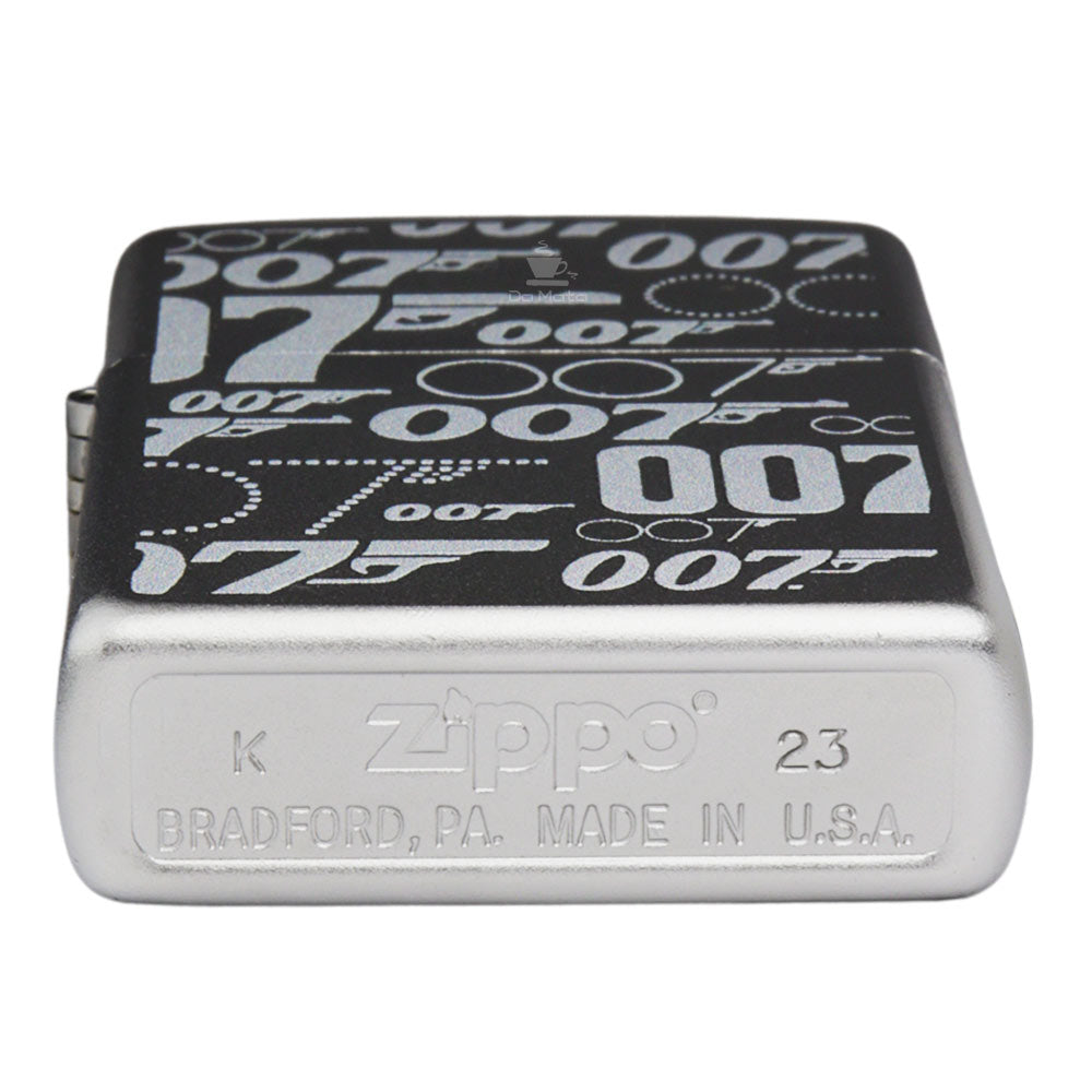 Isqueiro Zippo Bond Bt 007 Gun Logo 48735