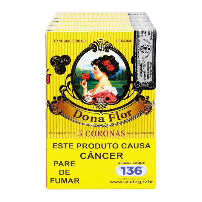 Caixa de Charuto Dona Flor Corona Connecticut C/5