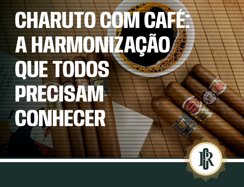 Charuto e café: a combinação perfeita para os amantes.