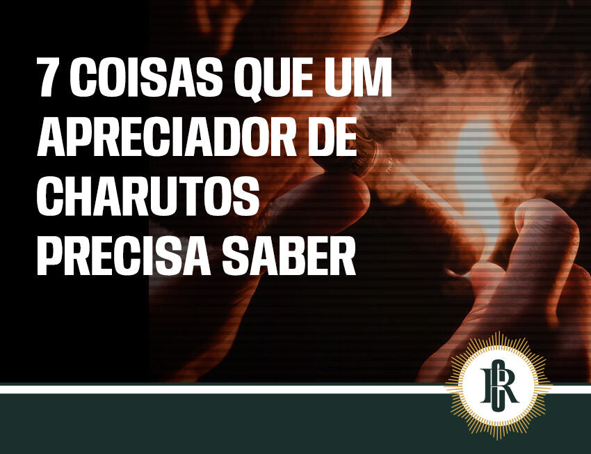 7 charutos para iniciantes que todo mundo precisa conhecer