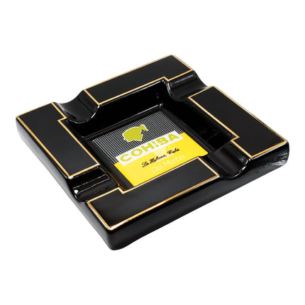 Cinzeiro de Porcelana Quadrado Cohiba Grande