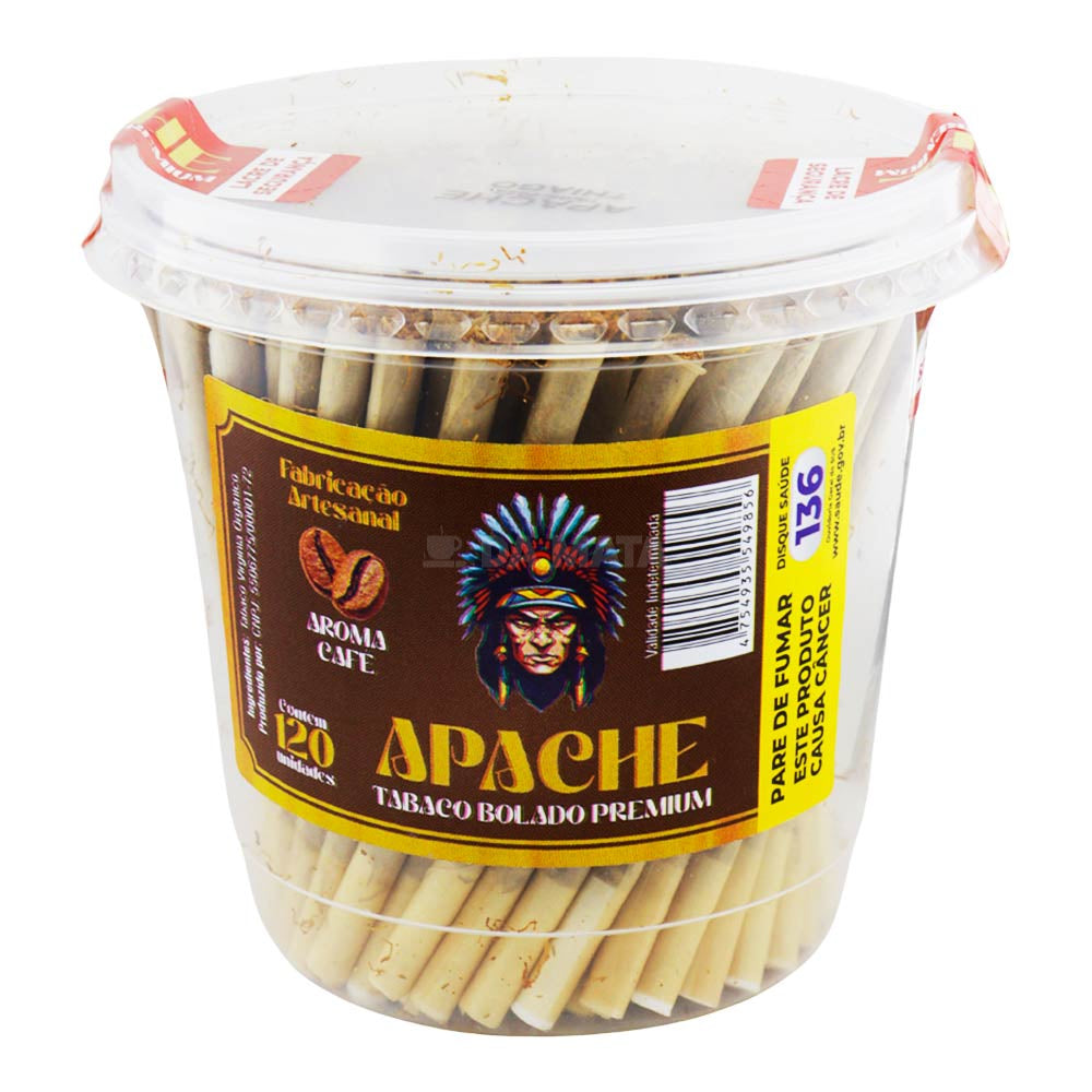 Pote de Tabaco Bolado Apache Café