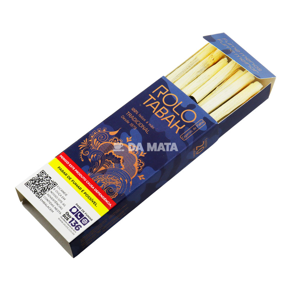 Caixa de Palheiro Rolo Tabak Tradicional