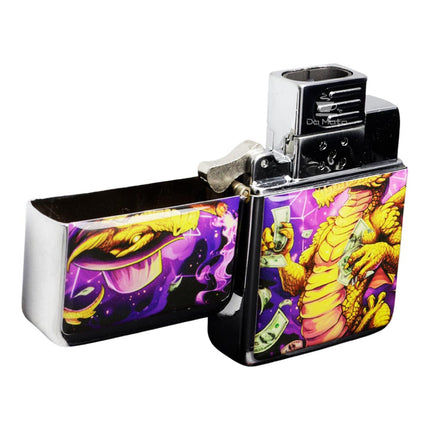 Maçarico Hit Premium Metal Purple Dragon