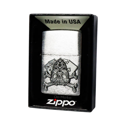 Isqueiro Zippo 49293 Skull Emblem