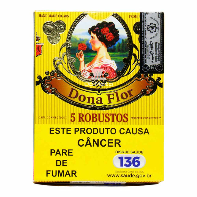 Caixa de Charuto Dona Flor 5 Robusto