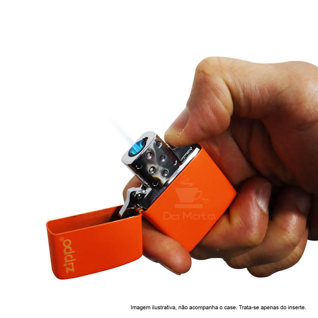 Kit Maçarico 1 Chama + Recarga Zippo Original