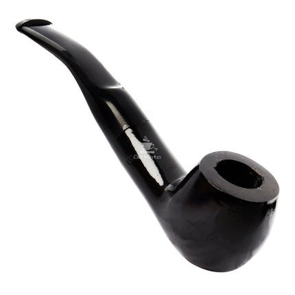 Cachimbo Elite II Curvo C/ Piteira de Resina Pequeno