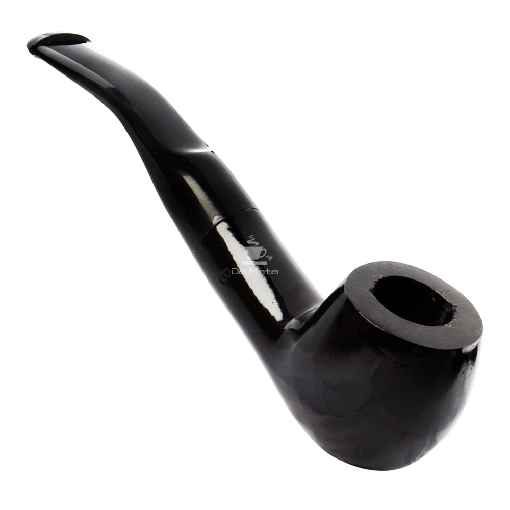 Cachimbo Elite II Curvo C/ Piteira de Resina Pequeno