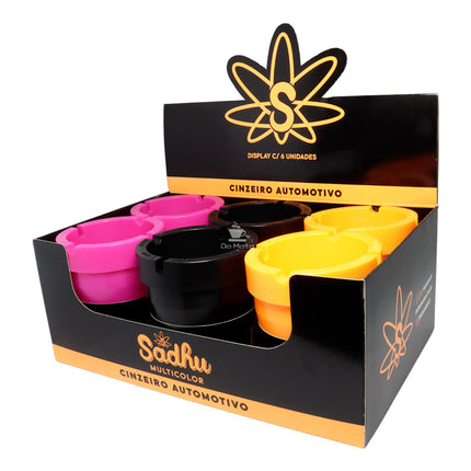 Caixa de Cinzeiro Automotivo Sadhu Colorido