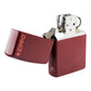 Isqueiro Zippo Clássico Merlot Whith 46021ZL