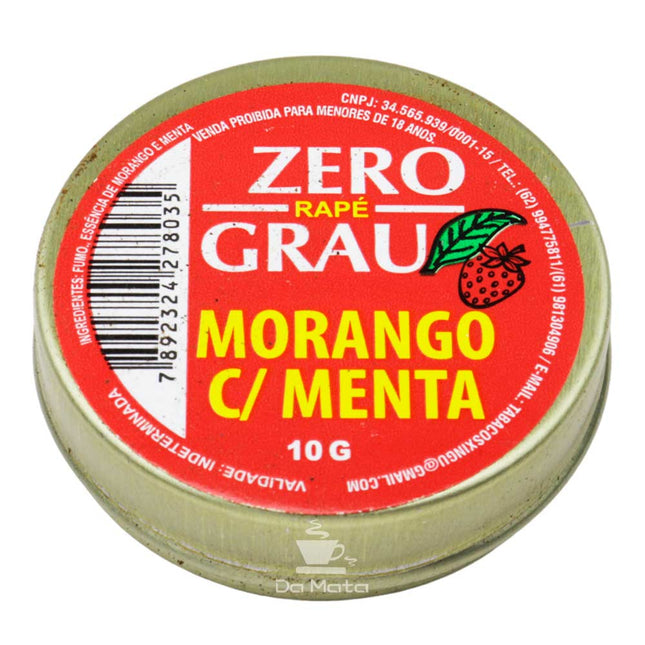 Caixa de Rapé Xingu Morango C/ Menta