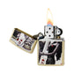 Isqueiro Zippo 49942 Skull King Queen Beauty