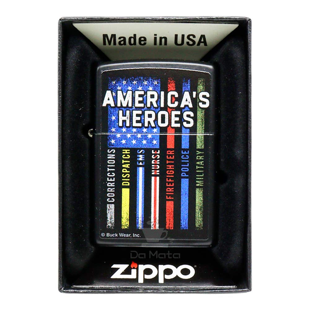 Isqueiro Zippo Buck Wear American Heroes