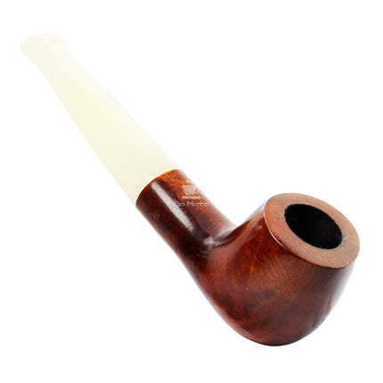 Cachimbo Elite II Reto C/ Piteira de Acrílico Pequeno