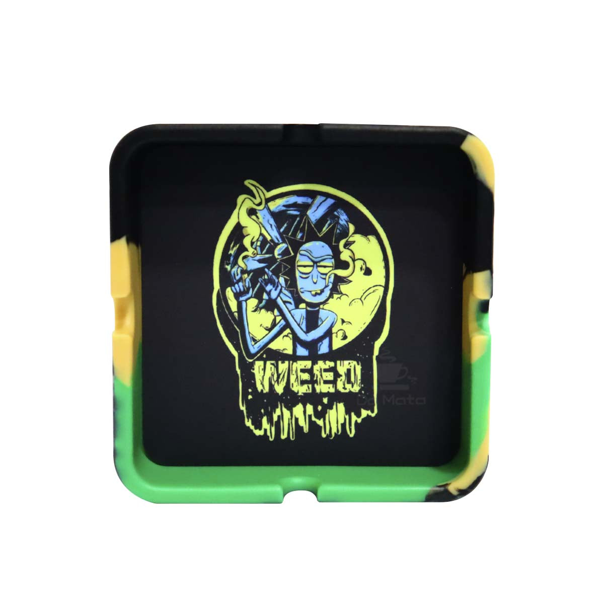 Cinzeiro de Silicone Rick and Morty Weed