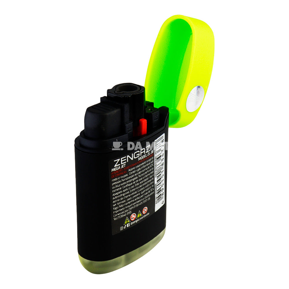 Caixa de Maçarico Zengaz Maxi Jet Emb Bicolor Smoking Zl-3BS