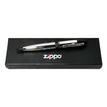 Caneta Esferográfica Zippo Alleghenny -Cinza Claro