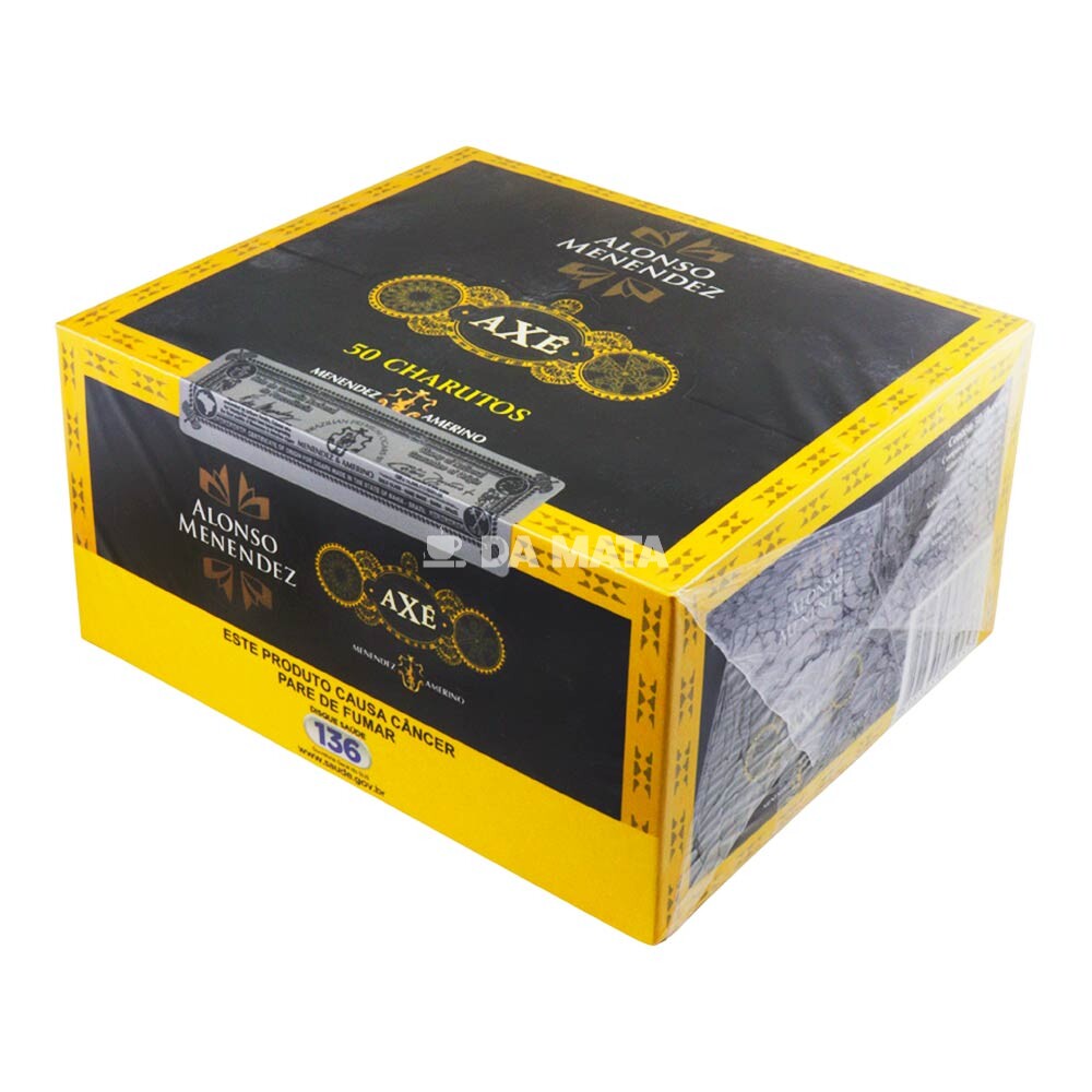 Caixa de Charuto Axé Alonso Menendez C/50un
