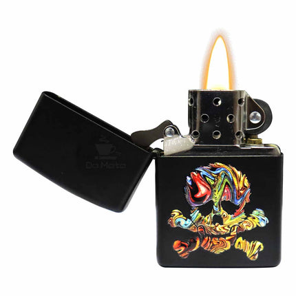 Isqueiro Zippo 49187 Colorful Skull Design