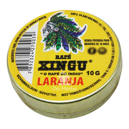 Caixa de Rapé Xingu Laranja