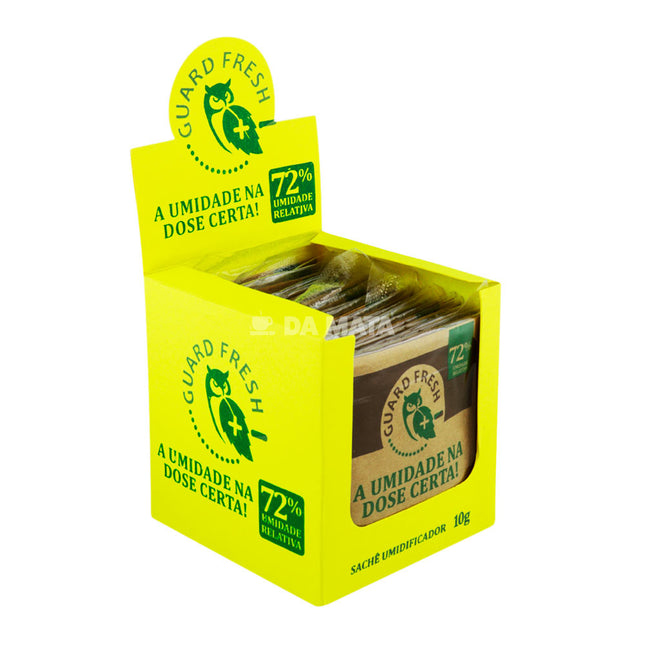 Caixa de Mini Sachê Umidificador Guard Fresh 72% 10g
