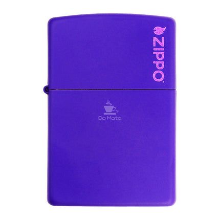 Isqueiro Zippo Navy Matte Roxo